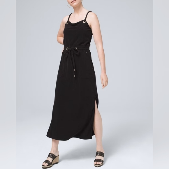 WHBM Terry Midi Dress - Picture 2 of 12